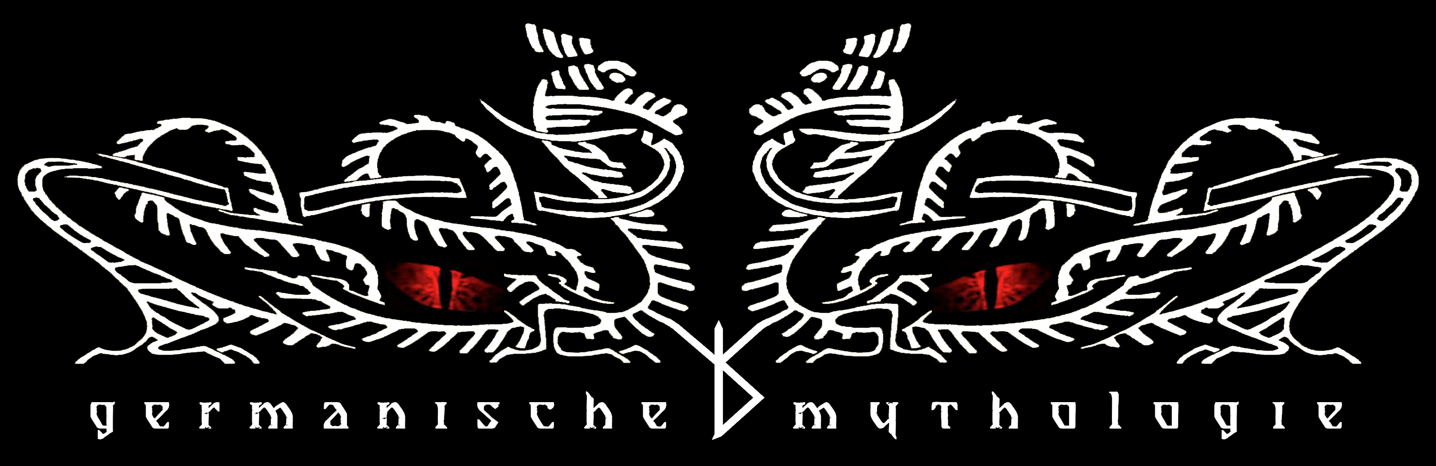 Drachengesicht mit Runen hover